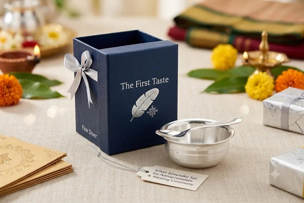 Silver Baby Set